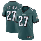 CBdoa P.Eagles #27 Quinyon Mitchell Player Midnight Green Replica Game Stitched Jerseys