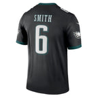 CBdoa P.Eagles #6 DeVonta Smith Black Legend Player Performance Top Stitched Jerseys