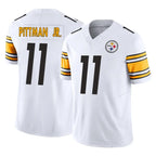 CBdoa P.Steelers #11 Michael Pittman Jr. Player White Limited Vapor F.U.S.E. Home Game Stitched Jerseys