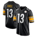 CBdoa P.Steelers #13 Rico Dowdle Player Black Home Game Stitched Jerseys