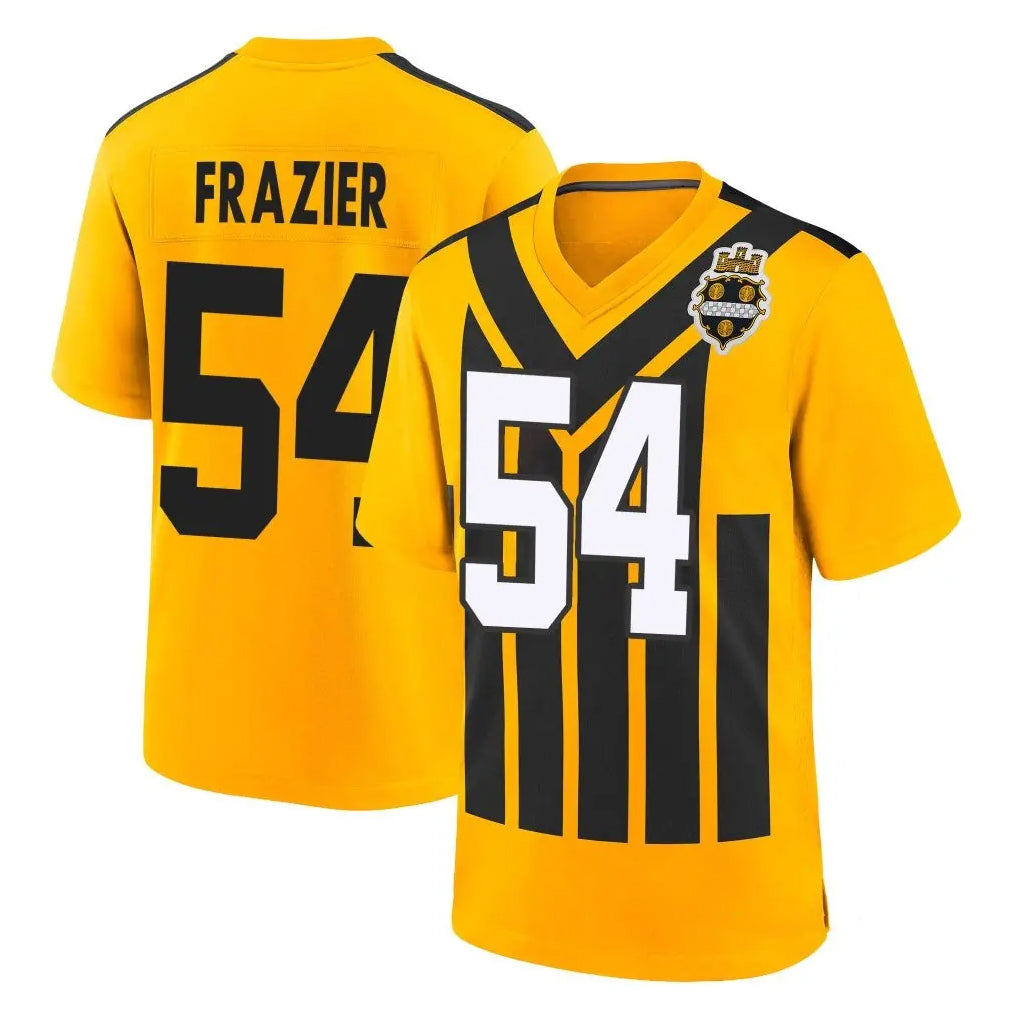 CBdoa P.Steelers #54 Zach Frazier Player Gold Limited 1933 Throwback Home Game Stitched Jerseys