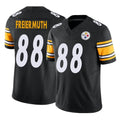 CBdoa P.Steelers #88 Pat Freiermuth Player Black Limited Vapor F.U.S.E. Home Game Stitched Jerseys