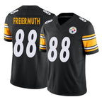 CBdoa P.Steelers #88 Pat Freiermuth Player Black Limited Vapor F.U.S.E. Home Game Stitched Jerseys