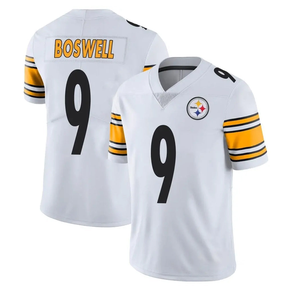 CBdoa P.Steelers #9 Chris Boswell Player White Limited Vapor Untouchable Home Game Stitched Jerseys