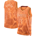 CBdoa P.Suns #1 Devin Booker Orange Select Series Swingman Jerseys