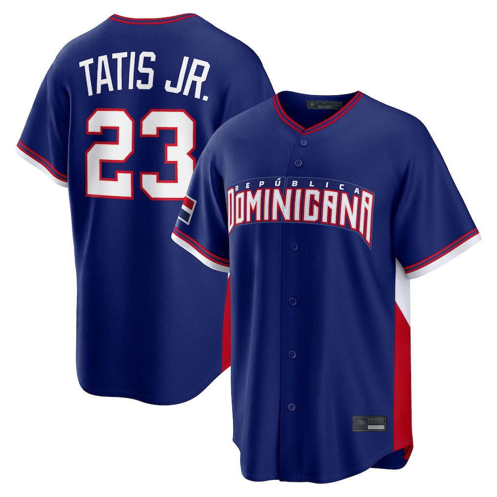 CBdoa S.Diego Padres #23 Fernando Tatis Jr Player Royal 2026 World Classic Home Limited Stitched Jerseys