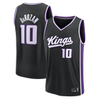 CBdoa S.Kings #10 DeMar DeRozan Fanatics Black Fast Break Replica Player Jerseys - Icon Edition