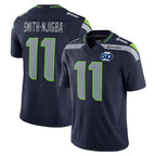 CBdoa S.Seahawks #11 Jaxon Smith-Njigba Player Navy 50th Season Vapor F.U.S.E. Limited Stitched Jerseys