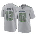 CBdoa S.Seahawks #13 Ernest Jones IV Player Gray Atmosphere Fashion Home Game Stitched Jerseys