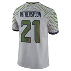 CBdoa S.Seahawks #21 Devon Witherspoon Player Gray Rivalries Collection Limited Stitched Jerseys