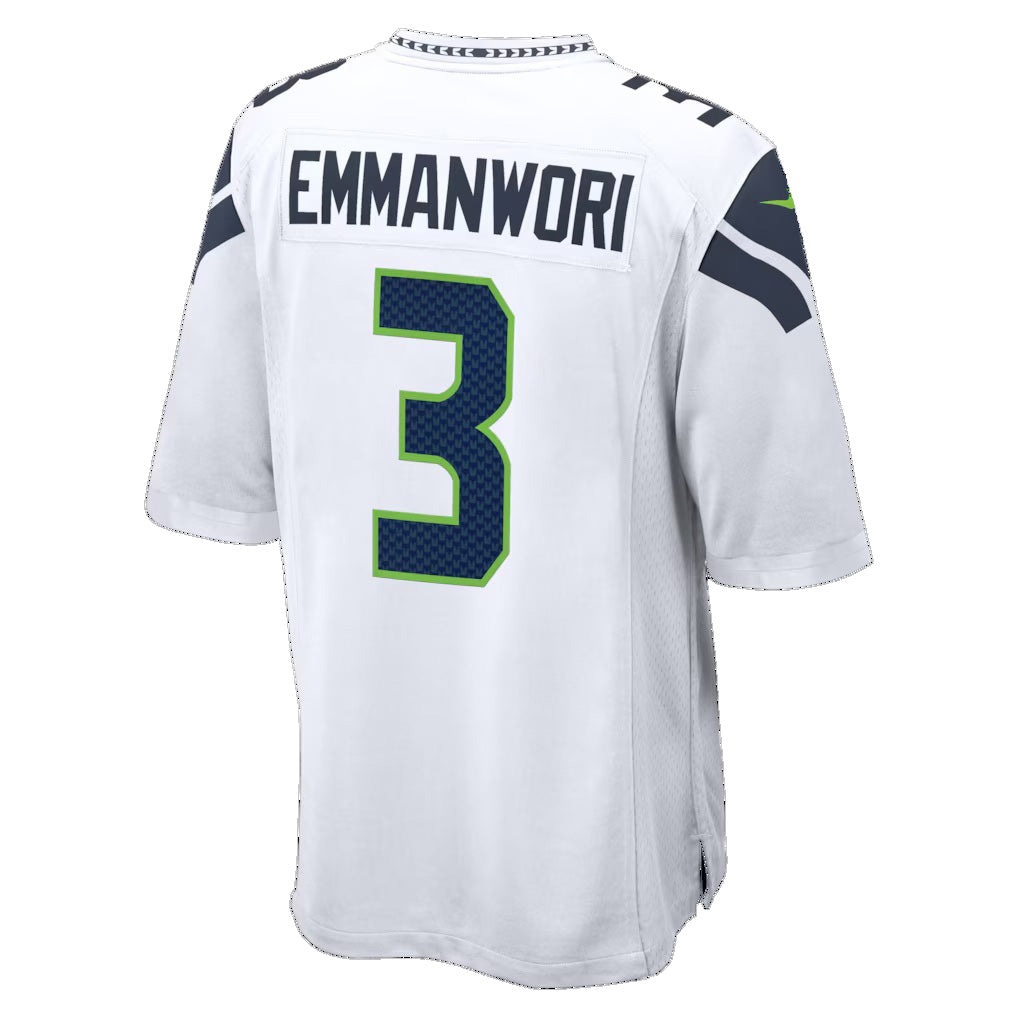 CBdoa S.Seahawks #3 Nick Emmanwori White Game Stitched Jerseys