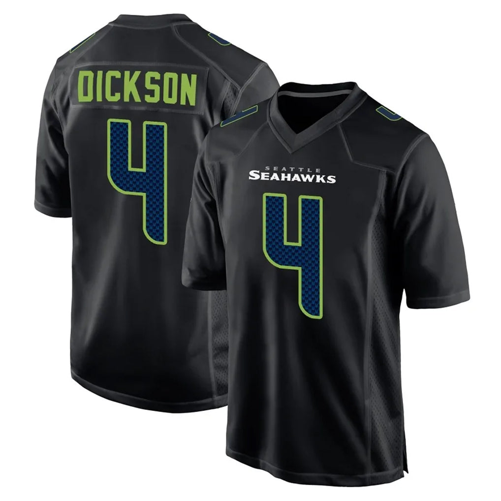 CBdoa S.Seahawks #4 Michael Dickson Player Black Limited Fashion Home Game Stitched Jerseys