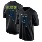 CBdoa S.Seahawks #4 Michael Dickson Player Black Limited Fashion Home Game Stitched Jerseys