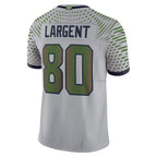 CBdoa S.Seahawks #80 Steve Largent Player Wolf Gray Rivalries Collection Limited Stitched Jerseys