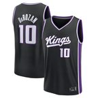 CBdoa S.kings #10 DeMar DeRozan Fanatics Black Fast Break Replica Player Jerseys - Icon Edition