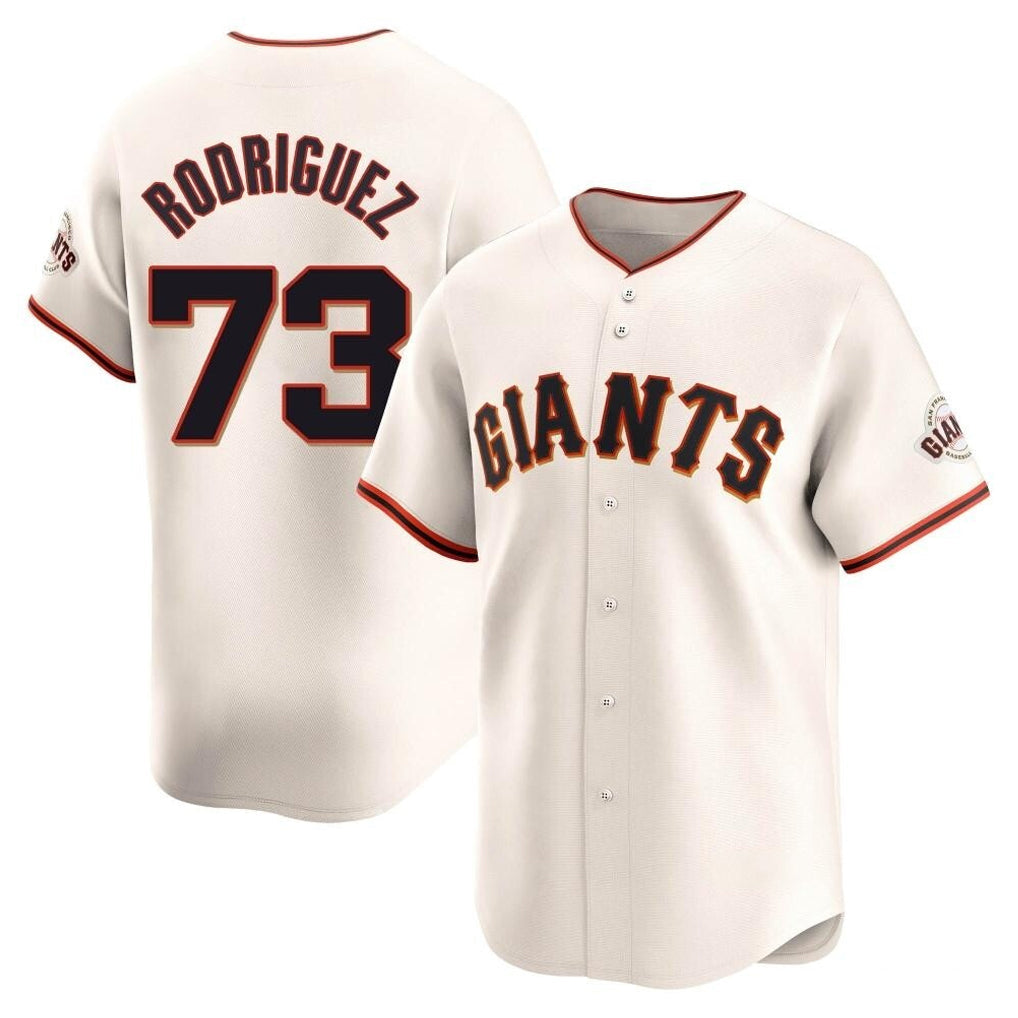CBdoa SF.Giants #73 Randy Rodriguez Player Cream Home Limited Stitched Jerseys