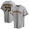 CBdoa SF.Giants #73 Randy Rodriguez Player Gray Home Game Stitched Jerseys