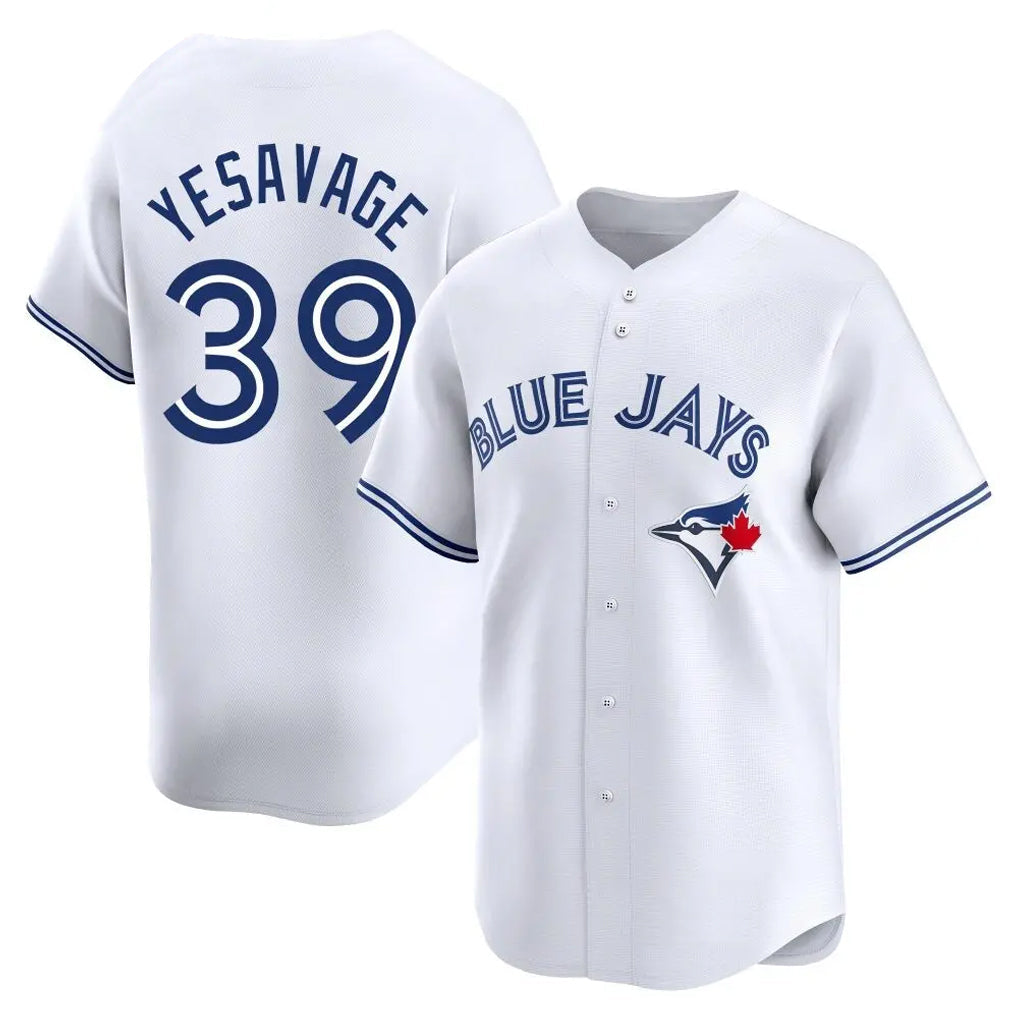 CBdoa T.Blue Jays #39 Trey Yesavage Player White Home Limited Stitched Jerseys