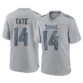 CBdoa T.Titans #14 Carnell Tate Player Gray Atmosphere Fashion Home Game Stitched Jerseys