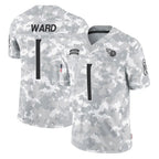 CBdoa T.Titans #1 Cameron Ward Player Arctic Camo Limited Salute to Service Home Game Stitched Jerseys