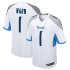 CBdoa T.Titans #1 Cameron Ward Player White Game Stitched Jerseys