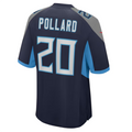 CBdoa T.Titans #20 Tony Pollard Navy Game Player Jersey Stitched Jersey