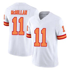 CBdoa TB.Buccaneers #11 Jalen McMillan Player White Limited '76 Vapor F.U.S.E. Home Game Stitched Jerseys
