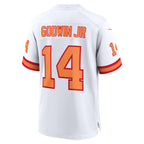 CBdoa TB.Buccaneers #14 Chris Godwin Jr. Player White Home Game Stitched Jerseys