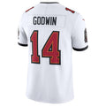 CBdoa TB.Buccaneers #14 Chris Godwin Jr. Player White Vapor Limited Stitched Jerseys