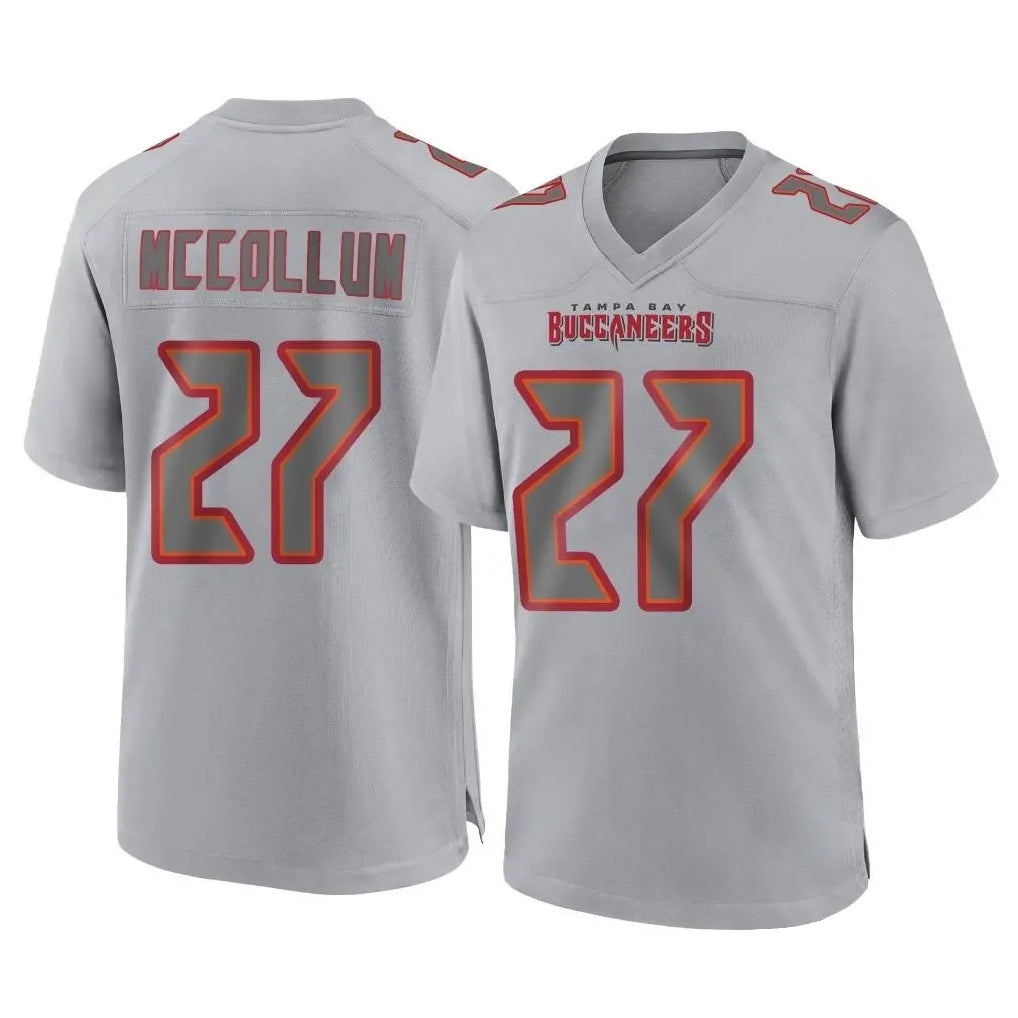 CBdoa TB.Buccaneers #27 Zyon McCollum Player Gray Atmosphere Fashion Home Game Stitched Jerseys