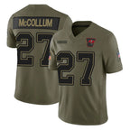CBdoa TB.Buccaneers #27 Zyon McCollum Player Olive 2025 Salute To Service Limited Home Game Stitched Jerseys