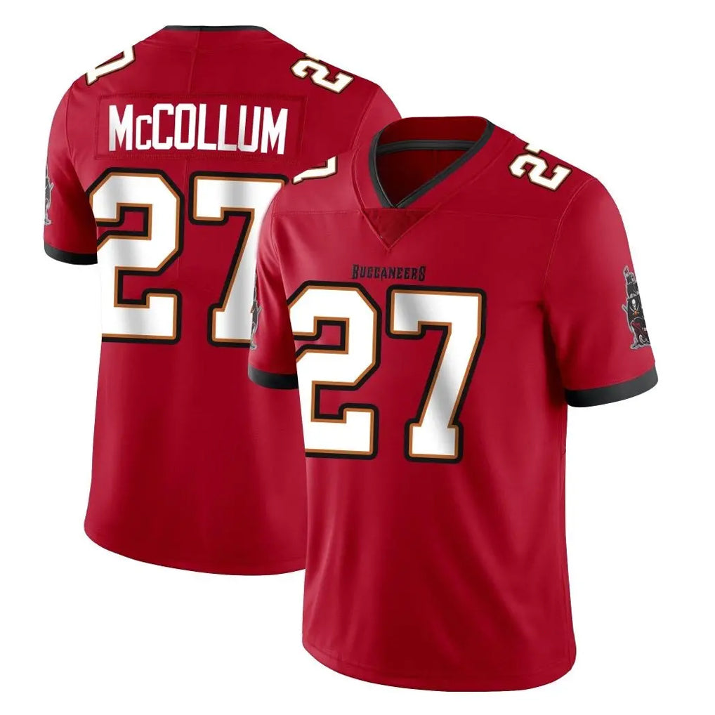 CBdoa TB.Buccaneers #27 Zyon McCollum Player Red Limited Vapor F.U.S.E. Home Game Stitched Jerseys
