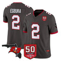 CBdoa TB.Buccaneers #2 Emeka Egbuka Player Pewter Limited 2026 Season Vapor F.U.S.E. Home Game Stitched Jerseys