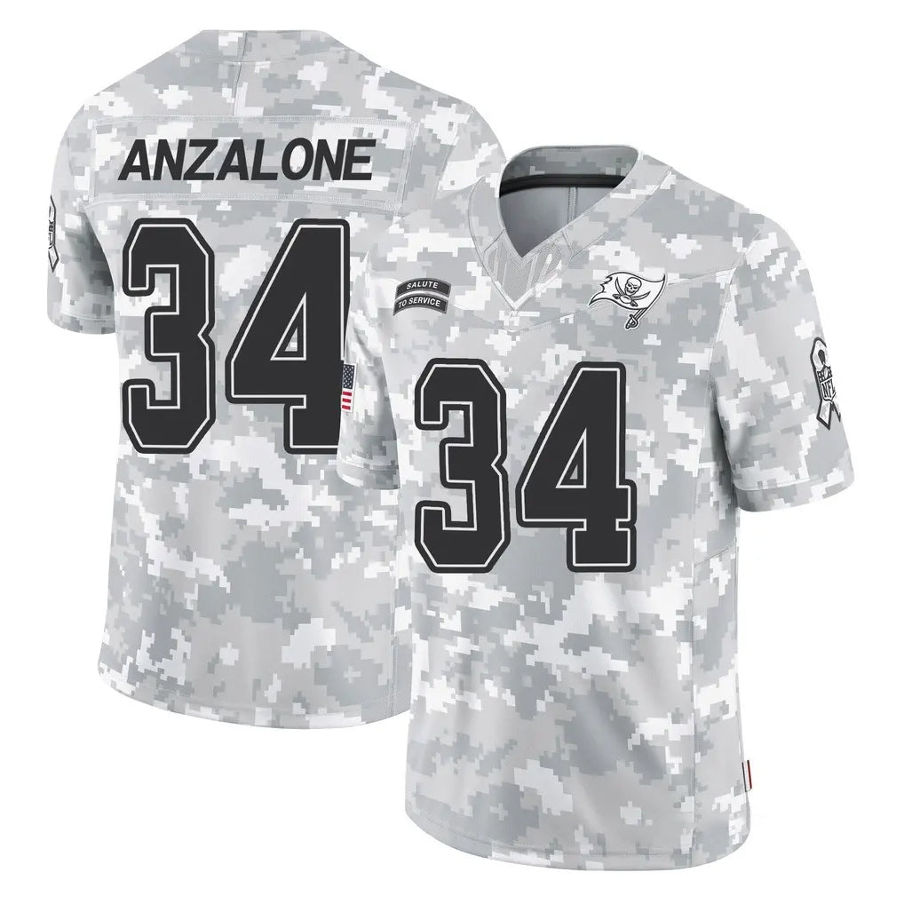 CBdoa TB.Buccaneers #34 Alex Anzalone Player Arctic Camo Limited Salute To Service Home Game Stitched Jerseys
