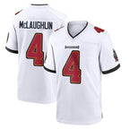 CBdoa TB.Buccaneers #4 Chase McLaughlin Player White Home Game Stitched Jerseys