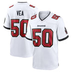 CBdoa TB.Buccaneers #50 Vita Vea Player White Home Game Stitched Jerseys