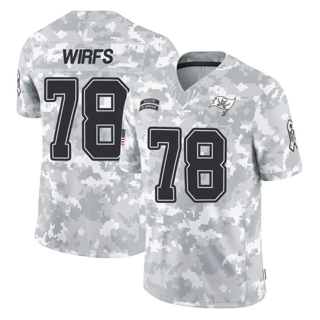 CBdoa TB.Buccaneers #78 Tristan Wirfs Player Arctic Camo Limited Salute To Service Home Game Stitched Jerseys