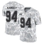 CBdoa TB.Buccaneers #94 Calijah Kancey Player Arctic Camo Limited Salute To Service Home Game Stitched Jerseys