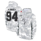 CBdoa TB.Buccaneers #94 Calijah Kancey Player Arctic Camo Limited Salute to Service Pullover Hoodies Game Stitched Jerseys