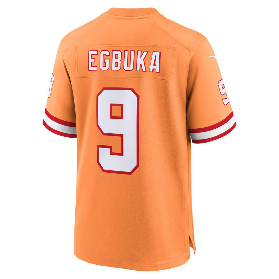 CBdoa TB.Buccaneers #9 Emeka Egbuka Player Orange Home Game Stitched Jerseys