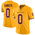 CBdoa W.Commanders #0 Mike Sainristil Player Gold Vapor Limited Stitched Jerseys