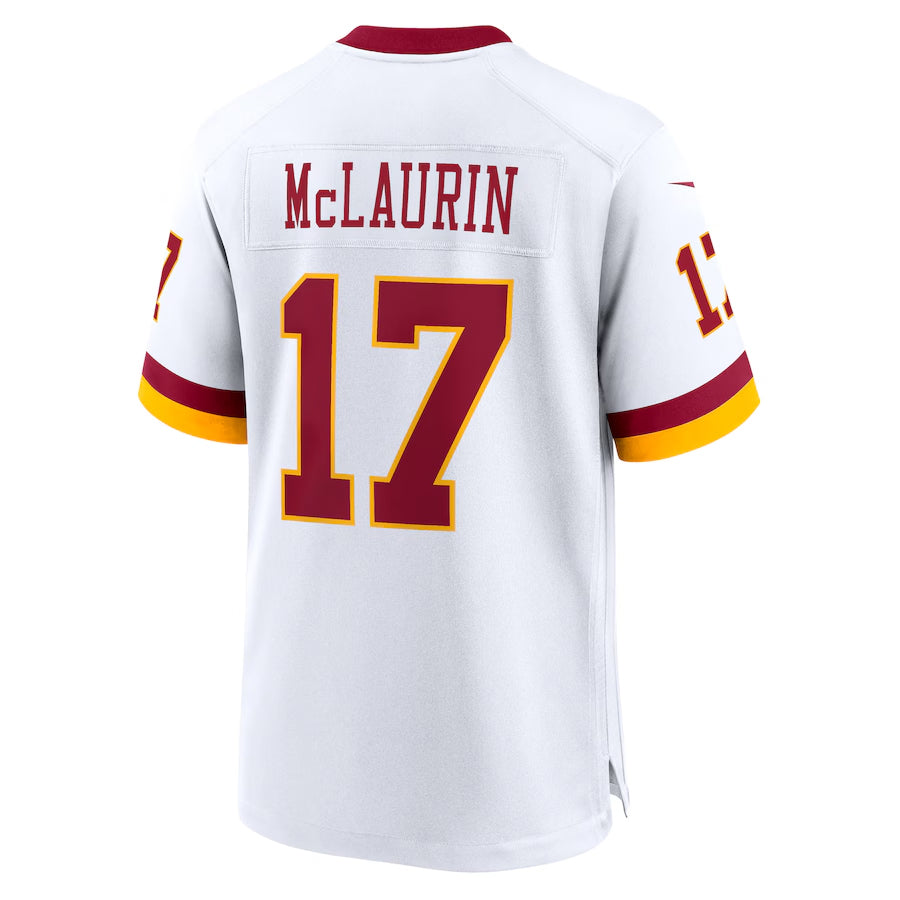 CBdoa W.Commanders #17 Terry McLaurin Player White Home Game Stitched Jerseys