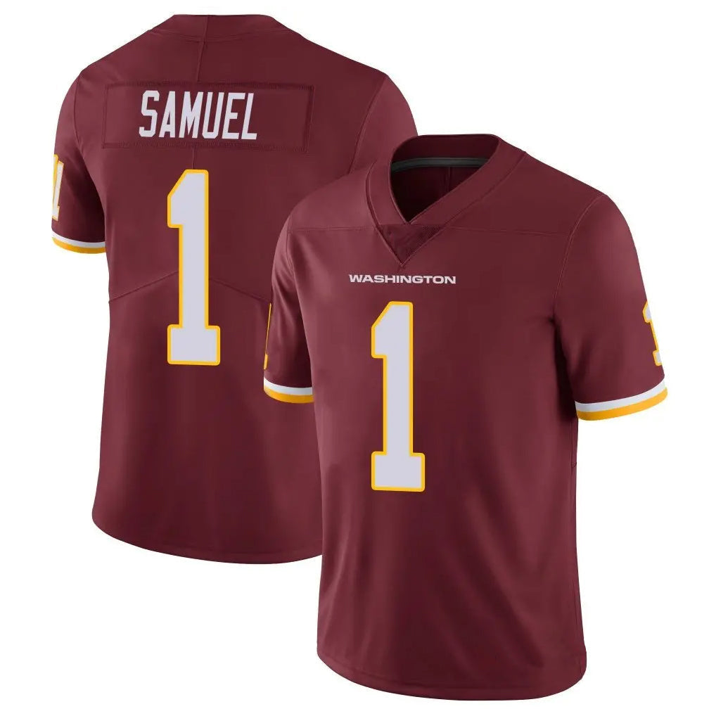CBdoa W.Commanders #1 Deebo Samuel Sr Player Burgundy Vapor Limited Stitched Jerseys