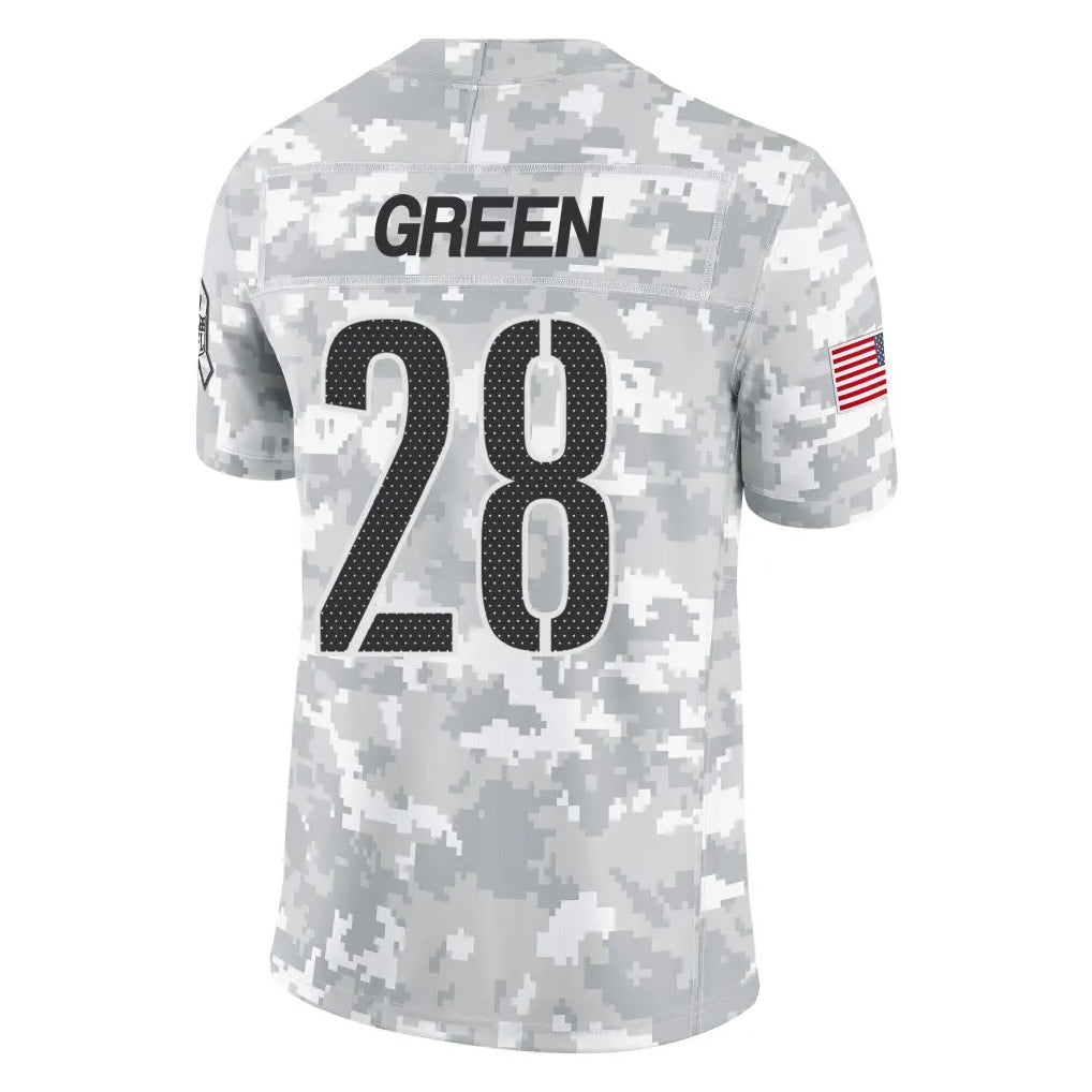 CBdoa W.Commanders #28 Darrell Green Player  Arctic Camo Salute To Service Limited Stitched Jerseys