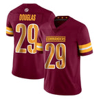CBdoa W.Commanders #29 Rasul Douglas Player Burgundy Limited Vapor Home Game Stitched Jerseys