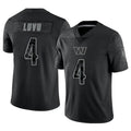 CBdoa W.Commanders #4 Frankie Luvu Player Black RFLCTV Limited Stitched Jerseys