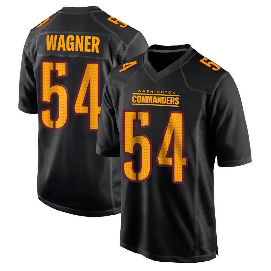 CBdoa W.Commanders #54 Bobby Wagner Player Carbon Black Fashion Stitched Jerseys