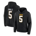 CBdoa W.Commanders #5 Jayden Daniels Player Black Salute to Service Hoodies Stitched Jerseys