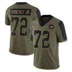 CBdoa W.Commanders #72 Josh Conerly Jr. Player Olive Salute To Service Limited Game Stitched Jerseys