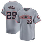 CBdoa W.Nationals #29 James Wood Player Gray City Connect Limited Alternate Stitched Jerseys